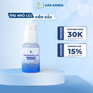 Ampoule B3 niacinamide 20% 30ml K Lady Care làm đều màu da, Serum thu nhỏ lỗ chân lông, mờ thâm, kiềm dầu
