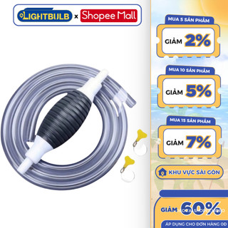 Dụng Cụ Bơm Hút Chất Lỏng LIGHTBULB Cầm Tay Tiện Lợi Thông Minh Dễ Sử Dụng