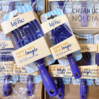 (Size lớn) Lược gỡ rối detangling brush LADY JAYNE bản dude WET Brush (Số 1 ở Úc)