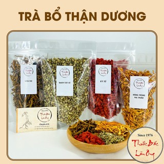 Trà Bổ Thận Dương (200g Bạch Tật Lê, 100g Kỳ Tử Hữu Cơ, 50g Viễn Chí, 100g Đông Trùng Hạ Thảo)