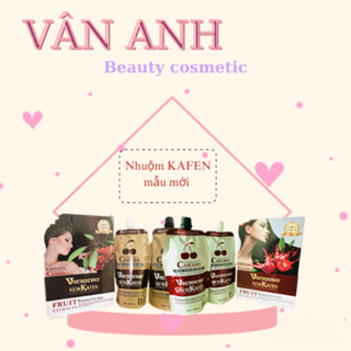 [CHÍNH HÃNG] Thuốc nhuộm đen New Kafen cao cấp không dính da đầu 500ML