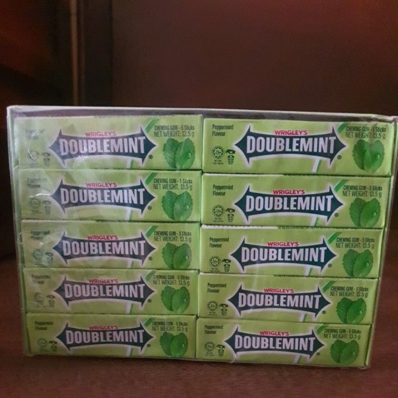 Kẹo sing-gum Doublemint 270gr (hộp 20 thanh)