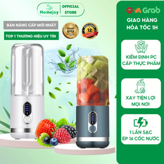 Máy Xay Sinh Tố Cầm Tay Mini DELADEP, Máy Xay Hoa Quả Sinh Tố Đa Năng Sạc Pin Tích Điện Cầm Tay Nhỏ Gọn Tiện Lợi MXS06