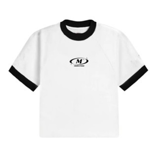Áo thun Baby Tee LOGO M unisex phông Nam Nữ Local Brand Chính Hãng Mi Midori