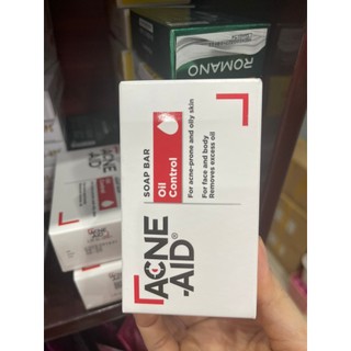 xà phòng Acnes acid bar- làm sạch da tẩy nhờn - da dầu- da mụn- trứng cá 100g