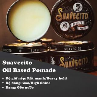 Pomade tạo kiểu tóc Suavecito Oil Based Pomade - 85g