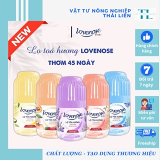 [New] Lọ tỏa hương Lovenose 180ml hương thơm tự nhiên dễ chịu khử mùi sáp thơm phòng thế hệ mới