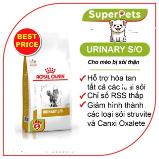 [ CHÍNH HÃNG ] Urinary Hạt Khô Siêu Tiết Kiệm Royal Canin Hổ Trợ Sỏi Thận Cho Mèo 400g