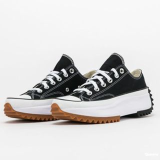 Giày Sneaker e run star hike low black( full box)