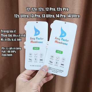 Dán ppf full màn hình xiaomi 13 pro, 13 ultra, 14 ultra, 14 pro, 12s ultra, 12s pro, 12 pro, 12x, 12s