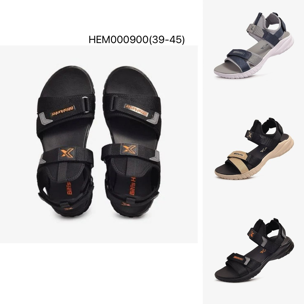 BITIS HUNTER | Sandal học sinh size 39-45 | Dép quai hậu nam cao cấp quai dán đế siêu nhẹ HEM000900