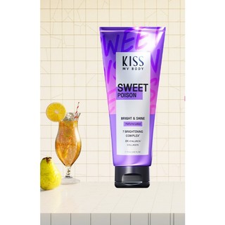 Dưỡng Thể KISS MY BODY Bright & Shine Perfume Lotion Sweet Poison 75G