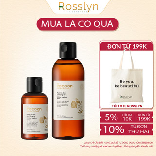 Nước bí đao cân bằng da Cocoon giảm dầu và mụn 140ml/310ml Rosslyn