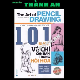 Sách - 101 bước vẽ chì căn bản trong hội hoa