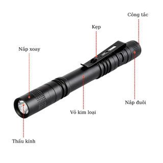 Đèn pin S-light cầm tay mini W702