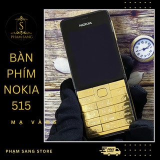 Bàn phím rời nokia 515 mạ vàng 24k