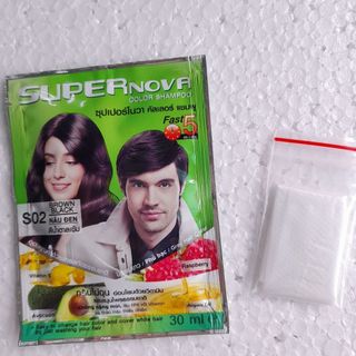 (1 gói) Dầu gội nhuộm tóc thảo dược DCASH SUPER NOVA (Thái Lan)