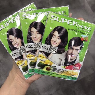 (1 gói) Dầu gội nhuộm tóc thảo dược DCASH SUPER NOVA (Thái Lan)