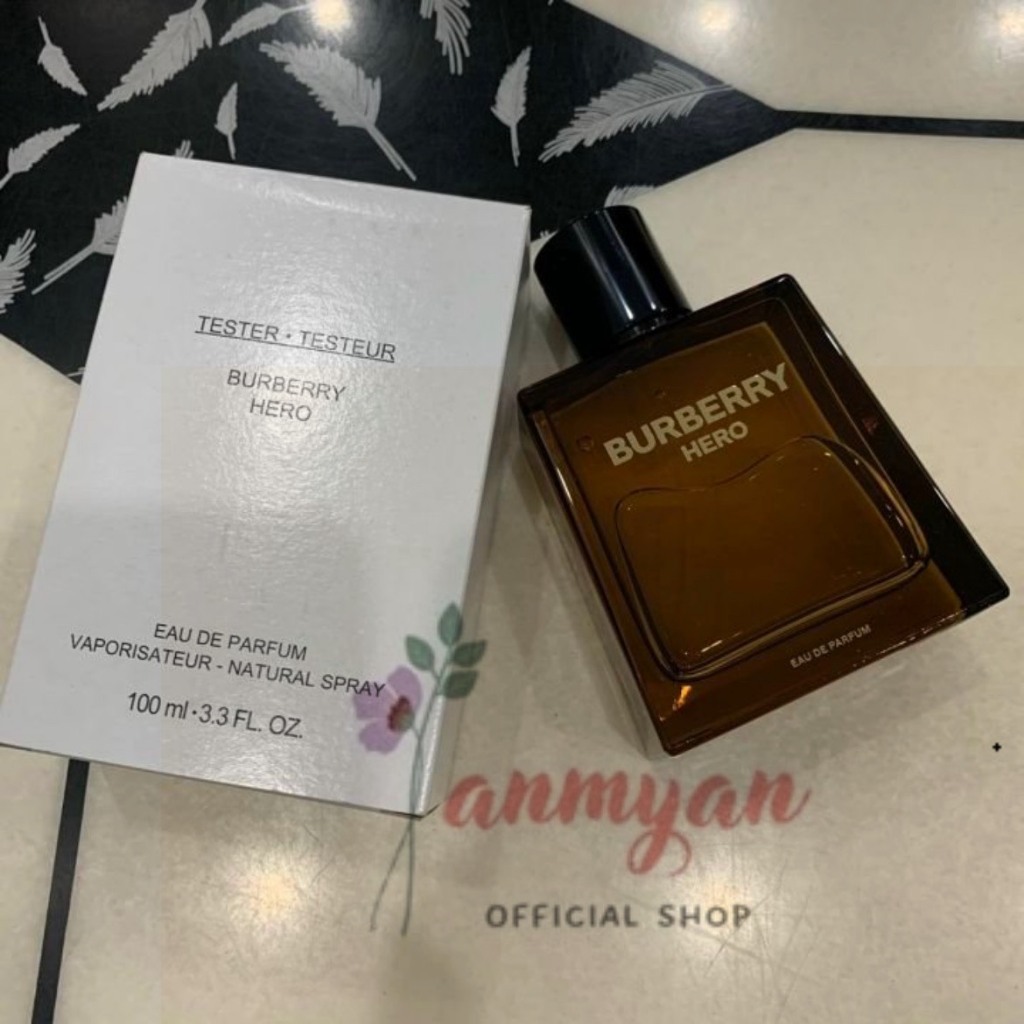 Nước hoa nam Tester Burberry Hero EDP 100ml (hộp tester như hình)