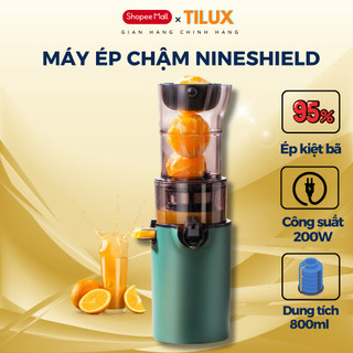 Máy ép chậm hoa quả nineshield kb - sj06, công suất 200w ,dung tích 800ml, miệng ép lớn, ép kiệt bã tới 95% x575