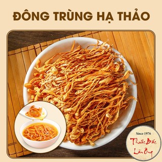 Đông trùng hạ thảo 500g, trà đông trùng bồi bổ sức khỏe, nấu lẩu, hầm canh, hầm gà thơm ngon, bổ dưỡng - Lãn Ông