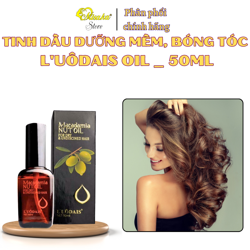 Tinh dầu dưỡng tóc Macadamia nut oil ( olive ) - 50ml