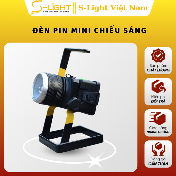 Đèn led S-light siêu sáng sạc điện 30W S802