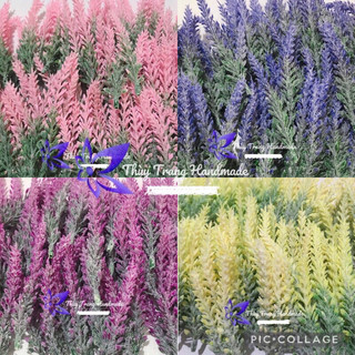 5 nhành Lavender trang trí bình hoa, nhà mô hình tiểu cảnh