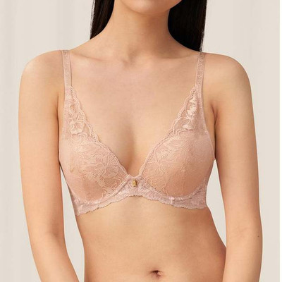 Áo lót ren nâng ngực gợi cảm Triumph 1528 cúp V.Deep, công nghệ không gọng thần kỳ, đệm mút vừa