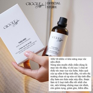 Nước Dưỡng Tinh dầu thảo mộc Giggle từ năm loại thảo dược giúp mọc tóc, nuôi dưỡng chân tóc 100ml