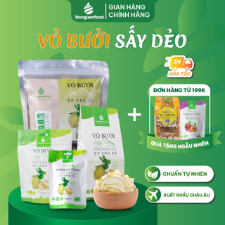  Vỏ bưởi sấy dẻo Nonglamfood | Giảm cân hiệu quả, tăng cường đề kháng