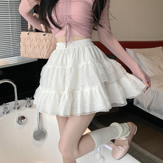 Chân váy ren nữ ngắn chữ A dáng xòe tiểu thư, váy ren ngắn bánh bèo dáng xòe babydoll Hàn Quốc 8572