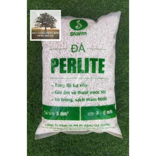 Đá trân châu túi 5dm3 - đá perlite sfarm