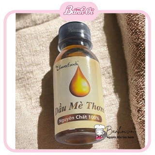 Dầu mè, dầu mè thơm nguyên chất 100ml