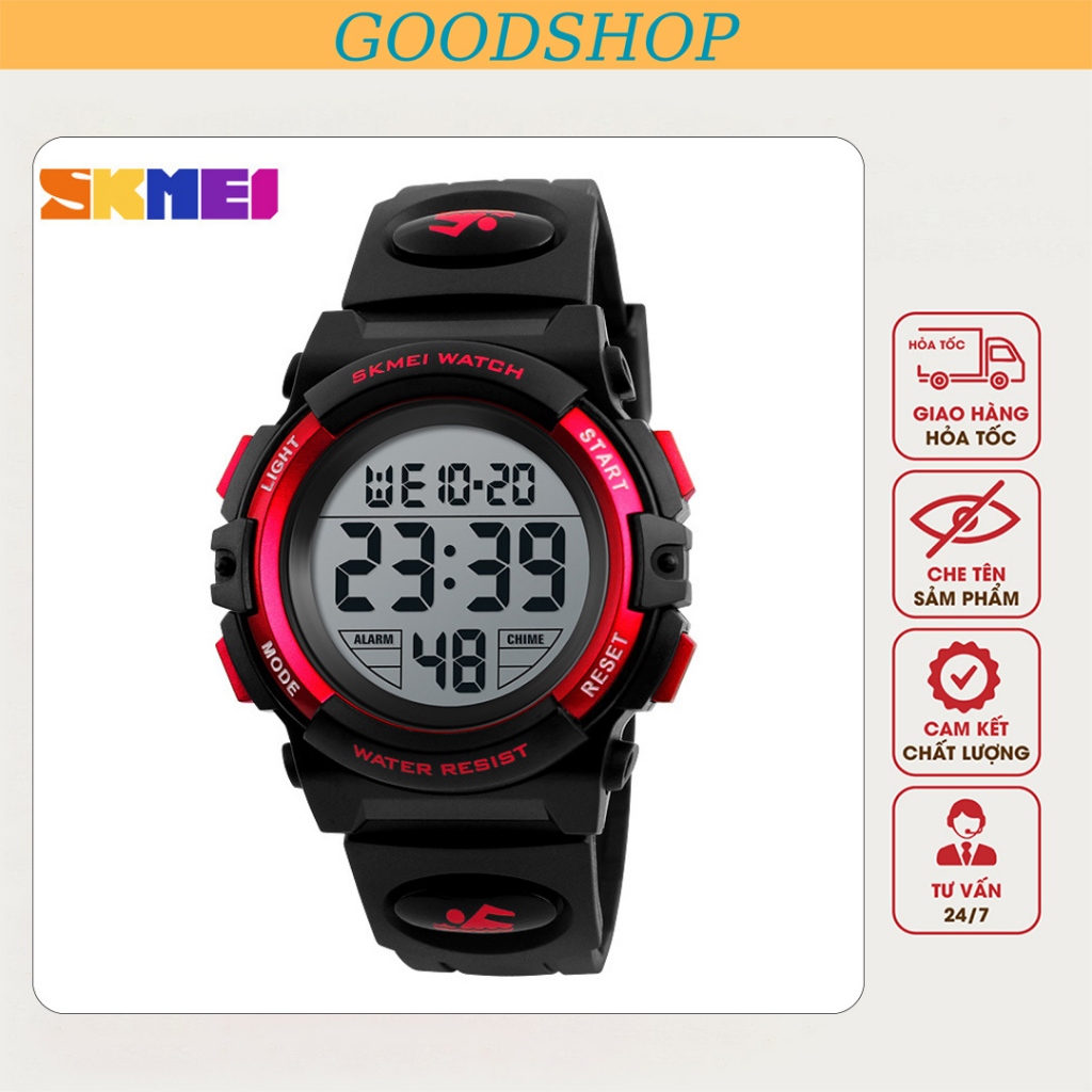 Đồng hồ thể thao trẻ em dây cao su Skmei 1266