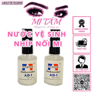 AD -Nước vệ sinh nhíp-sáng đá _ Dụng cụ nối mi _ Phụ liệu nối mi Mi Tâm