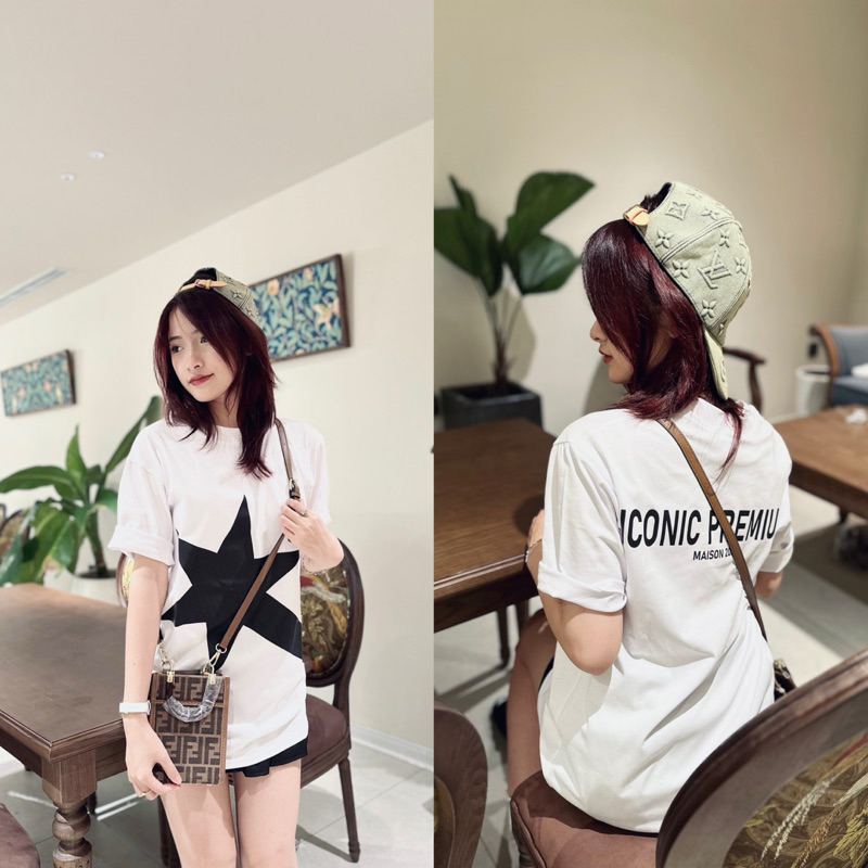 [PHÔNG MỚI NHATLEONLINESHOP] Áo sao in to 2 mặt