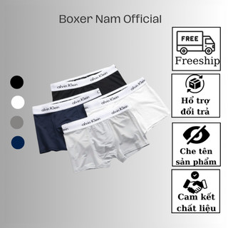 Quần lót nam cao cấp CK, Boxer nam thun lạnh thoáng mát - co dãn 4 chiều