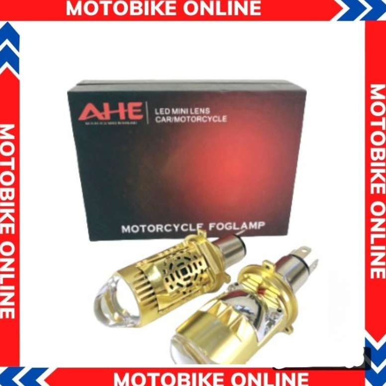 Đèn pha led H4 bi cầu mắt ếch (lẻ 1 bóng)