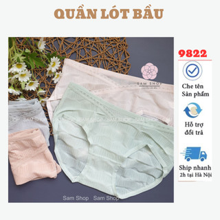 QUẦN LÓT BẦU / SAU SINH - Chất liệu Tơ sữa cao cấp, siêu co dãn, thoáng mát