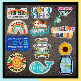 Sticker ủi áo - CÓ SẴN KEO ỦI - sticker vải miếng vá áo, phụ kiện trang trí quần áo, balo, giày, nón