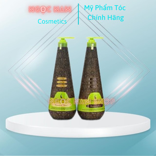 Dầu Gội Xả Macadamia Trẻ Hóa, Phục Hồi Tóc Hư Tổn 1000ML*2