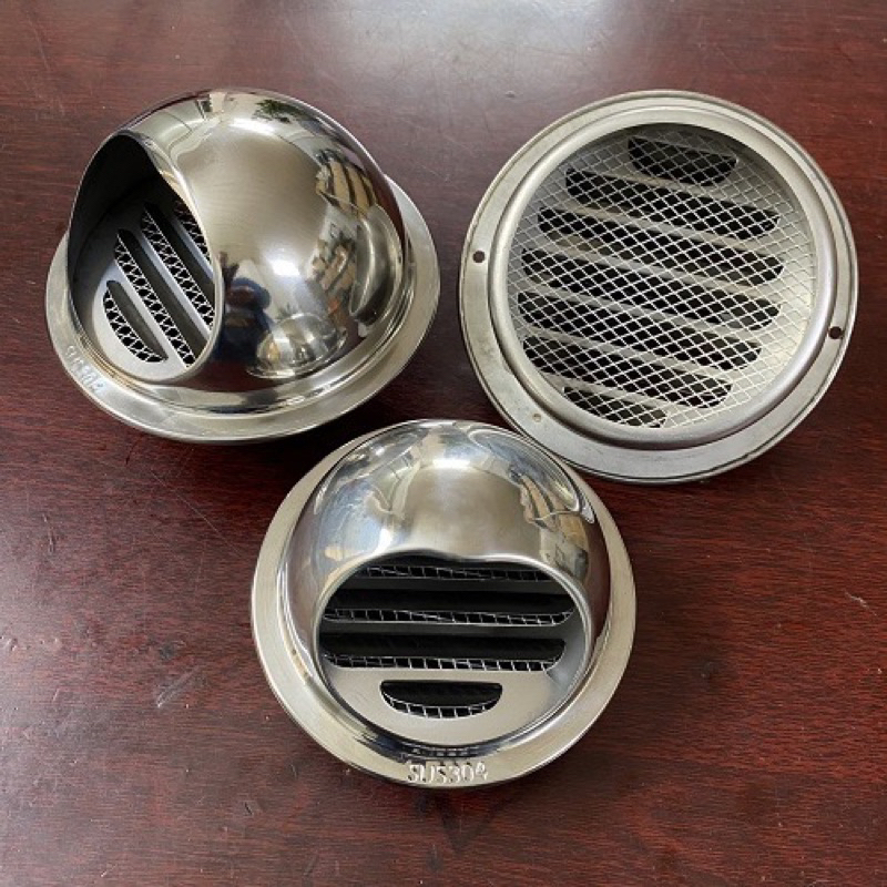 Máy hút mùi bếp - nắp chụp thông hơi, ngăn côn trùng, chụp che mưa inox( chụp thông hơi inox ) đủ cỡ