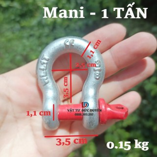 Ma ní U MEGA tải cao - Thép chịu lực [ 1 Tấn ]