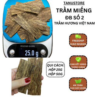 Trầm miếng loại đặc biệt số 2 trầm việt nam - xông thơm nhà, tẩy uế lấy may mắn cực tốt- tanu store