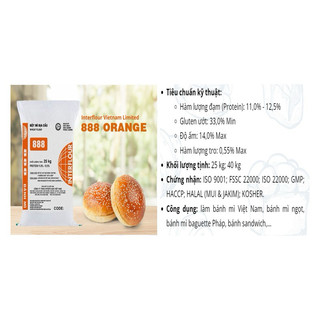 bột mì địa cầu 888 bao 25kg