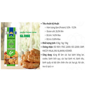 Bột mì đa dụng interflour gói 10kg