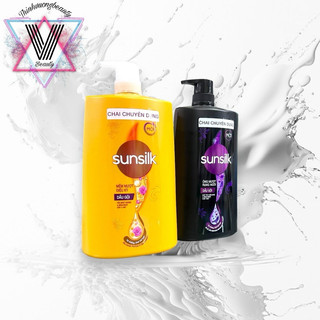 gội sunsilk 1400ml/ 1,4kg vàng và đen