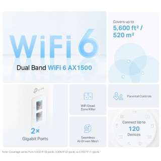Bộ phát wifi 6 tp-link deco x10 3-pack