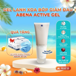  Gel xoa bóp lạnh giảm đau cơ Abena Activ Gel mẫu mới - Nhập Khẩu Đan Mạch (tuýp 250ml)